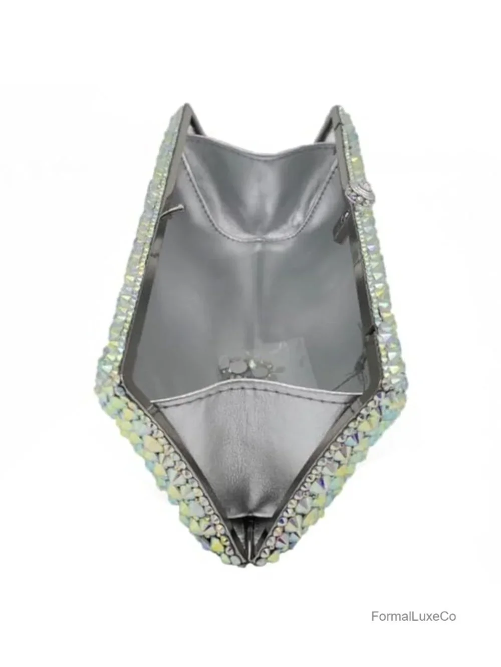 Rhinestone Clutch Bag Evening Minaudiere Crystal Purses for Women Wedding Prom